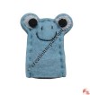 Happy face felt finger puppet