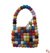 Colorful balls purse