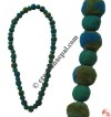 Cutting balls felt necklace