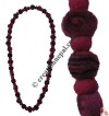 Three-type different size necklace