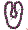 Tiny glass beads decorated balls necklace 6