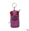 Dog design finger puppet key-ring