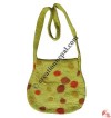Dots design felt bag
