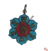 Om Mani mantra lotuspendant