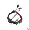 Beads decoration hemp bracelet