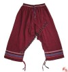 Cotton 3-quarter trouser