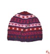 Striped woolen hat