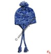 Mixed color woolen ear hat25