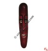 Plain color long mask