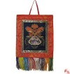 Mahakala small brocade wall hanging
