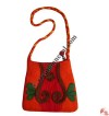 Swirly felt bag