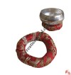 Circle shape singing bowl cushion3