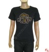 Mushroom design rib t-shirt