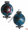 Round shape stone chips setting Ghau