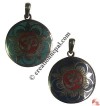 Round shape Om Mantra locket 1