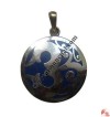 Round shape Om Mantra locket 2