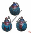 Medium size round body herbs decorative bottle