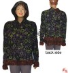 Printed sinkar hooded jacket