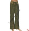 Size adjustable cotton trouser