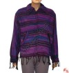 Colorful acrylic frills jacket