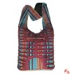 Layer-cut gheri bag