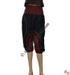 Cotton pipin design three quarter trouser