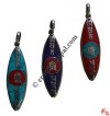 Chips setting vertical pendent