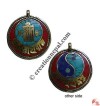 Kalachakra-yingyang pendent