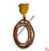 Natural color wood 6 mm 108 beads mala