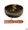 Shiny hand hammered jammed singing bowl8