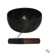 Hand beaten antique design singing bowl2