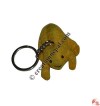 Felt frog design key ring