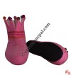 Ball decorated felt shoes1 - Kid