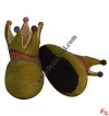 Ball decorated felt shoes2 - adult