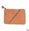 Plain color felt coin purse