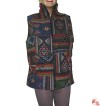 Woolen  patch-work jacket