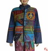 Cotton patch hand emb jacket