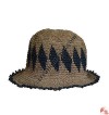Hemp pork-pie crochet hat3