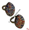 Decorated brass Finger ring