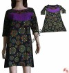 Zipper neck dress