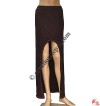 Front open long skirt