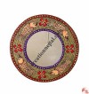 Mithila arts circle shape mirror