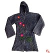 Shyama cotton hooded long coat2