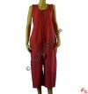 Sleeveless Shyama cotton overall