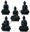 Resin Small Pancha Bubbha set of 5