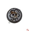 Carved bone button15 (packet of 10)