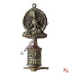 Wall hanging prayer wheel2