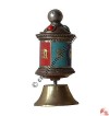 Tiny table stand prayer wheel2