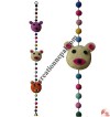 Felt beads-animal decorative hanging