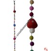 Felt beads-Mushroom decorative hanging